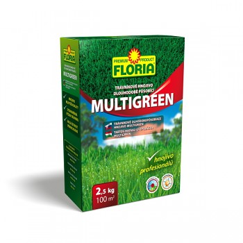 FLORIA trávníkové hnojivo Multigreen 2,5 kg