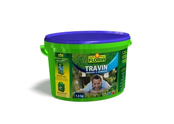 FLORIA trávníkové hnojivo s herbicidy TRAVIN 8 kg