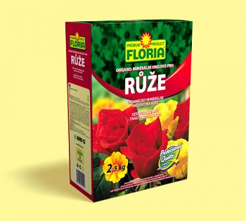 FLORIA organo-minerální hnojivo pro růže 2,5kg