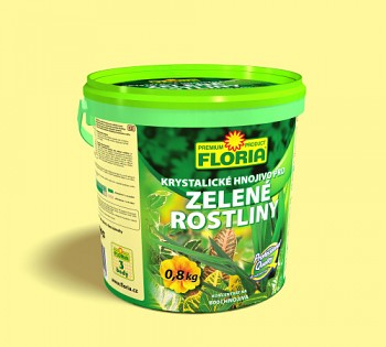 FLORIA krystalické hnojivo pro zelené rostliny 0,8 kg