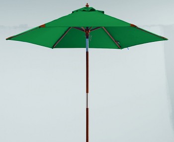 Slunečník Doppler WOODLINE HAVANNA JUNIOR 240cm - tmavě zelená barva